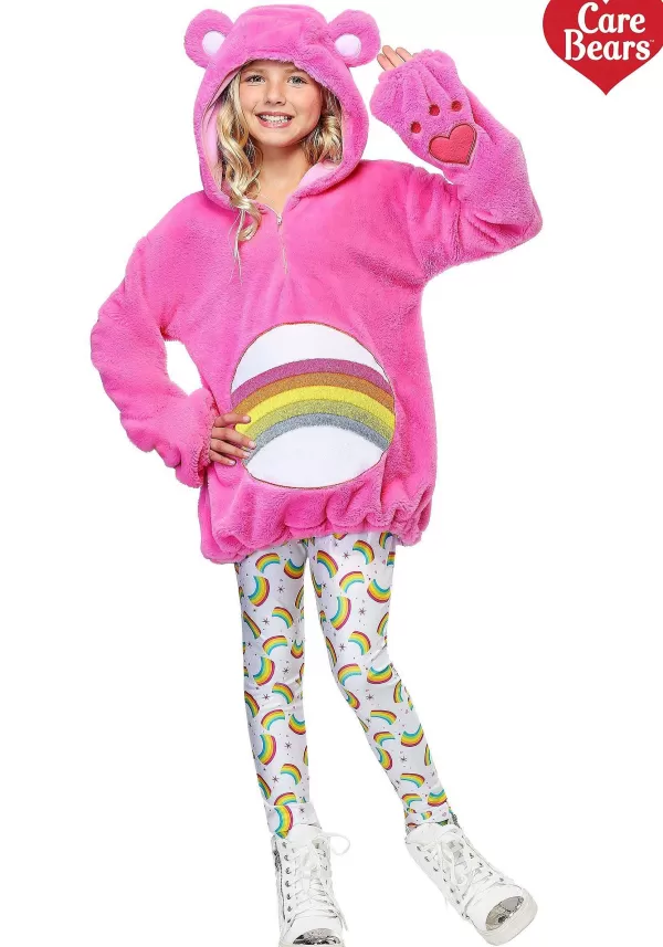 Best Care Bears Deluxe Cheer Bear Tween Hoodie Costume Teen Costumes