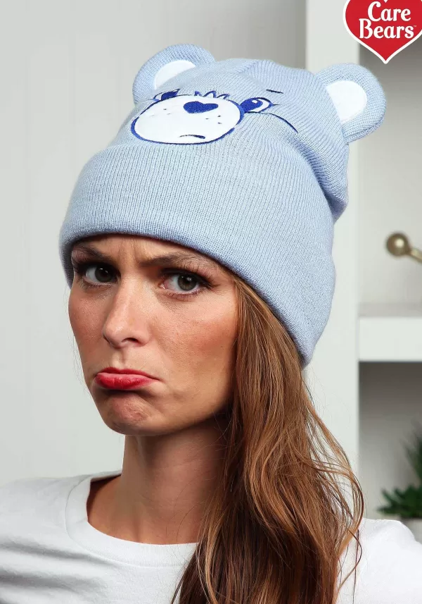 Best Care Bears Grumpy Bear Knit Hat For Adults Hats