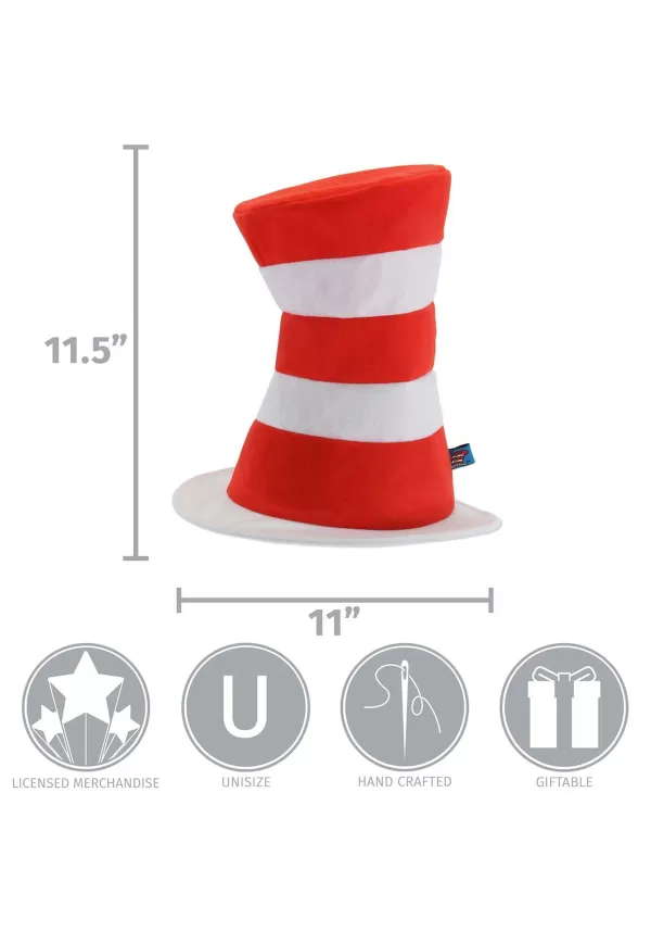 Outlet Cat In The Hat Costume Hat For Adults Hats