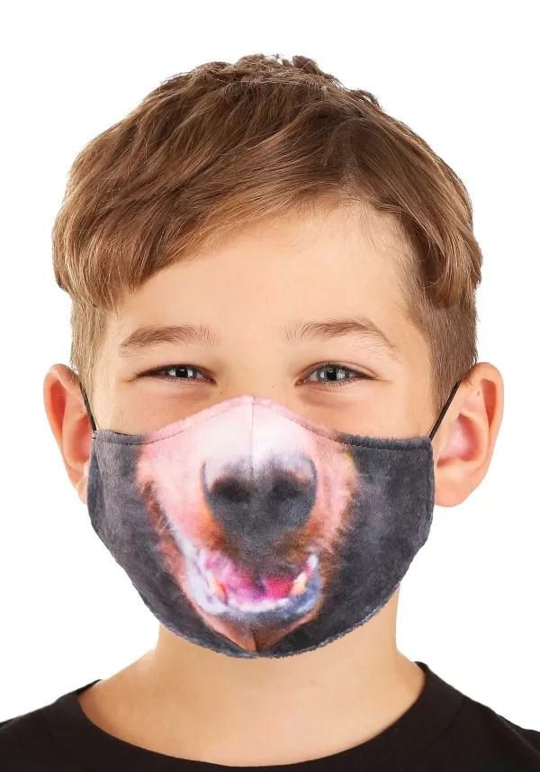 Best Child'S Bear Sublimated Face Mask Face Masks