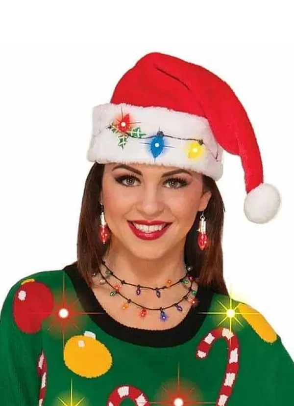 Clearance Christmas Lights Necklace Costume Jewelry