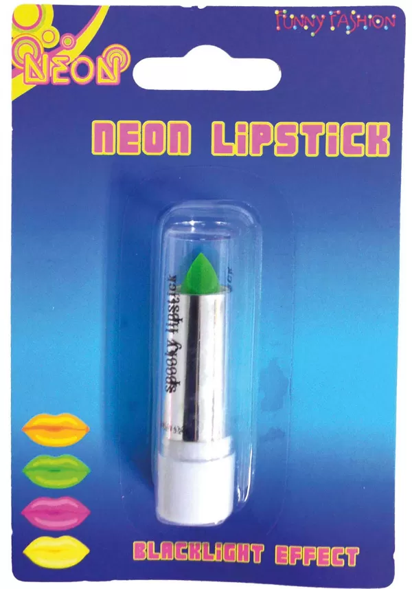 Cheap Classic Neon Green Costume Lipstick Makeup