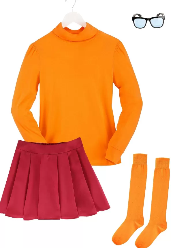 Best Sale Classic Scooby Doo Velma Costume For Women Women'S Costumes