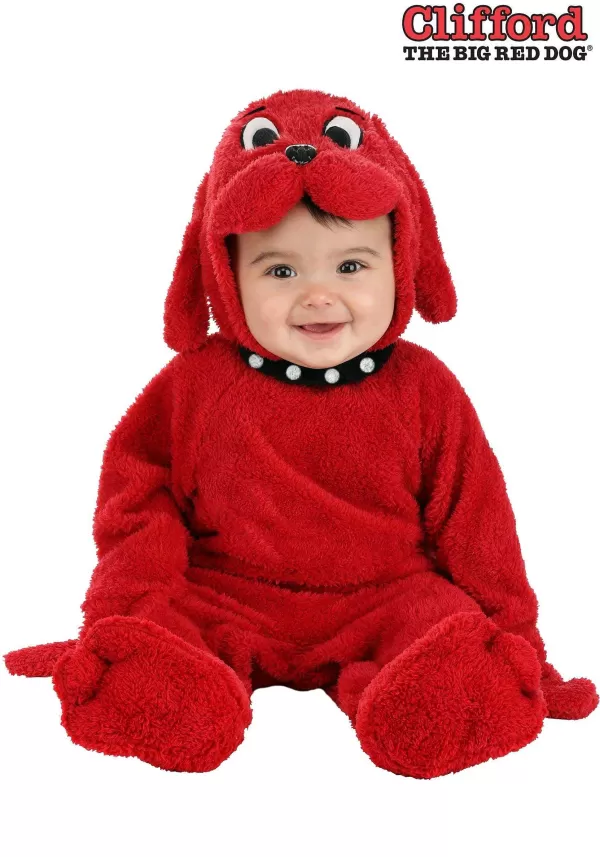 Fashion Clifford The Big Red Dog Costume For Infants Baby Costumes