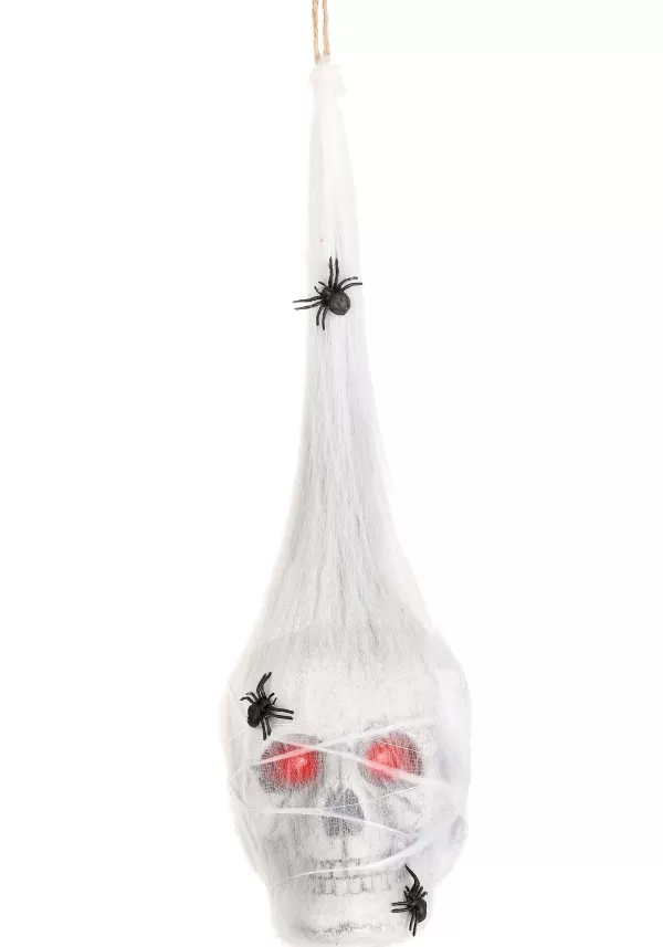 Clearance Cocoon Skull With Red Light Decoration Skeletons & Skulls