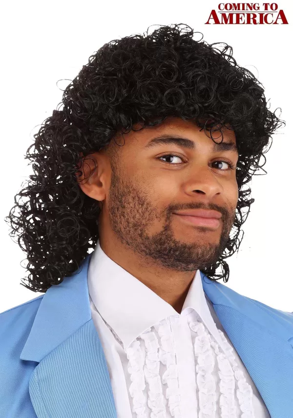Best Sale Coming To America Randy Watson Costume Wig For Men Wigs
