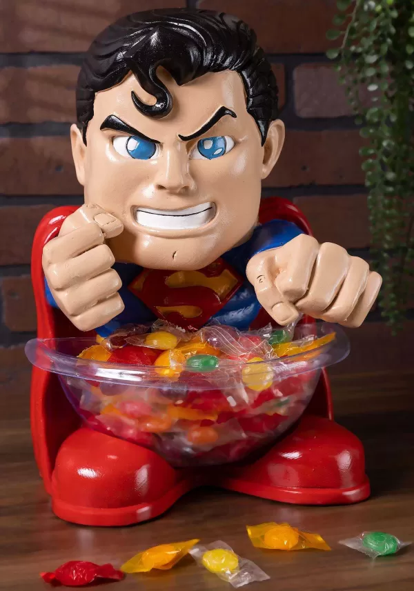 Best Dc Superman Candy Bowl Holder Decoration Indoor Decorations