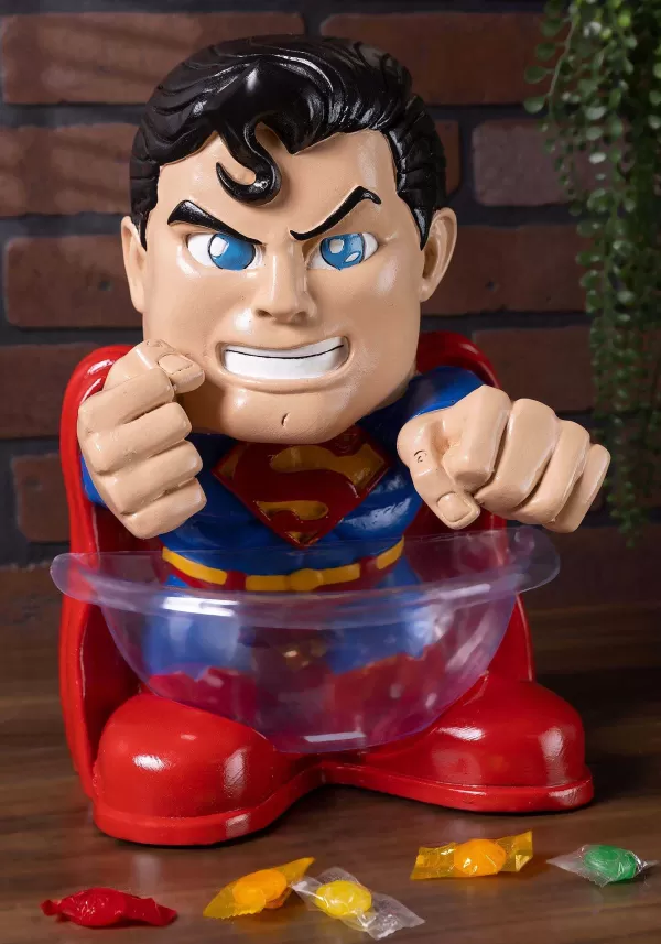 Best Dc Superman Candy Bowl Holder Decoration Indoor Decorations