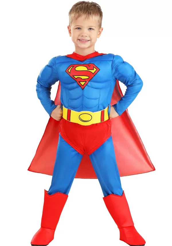 Best Sale Deluxe Classic Superman Toddler Costume Boy Costumes