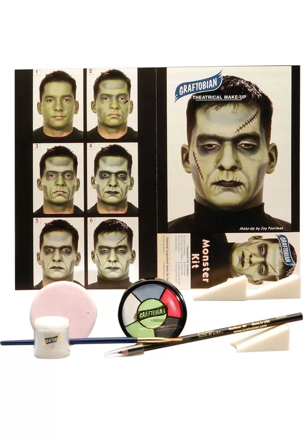 Best Sale Deluxe Monster Adult Makeup Kit Makeup