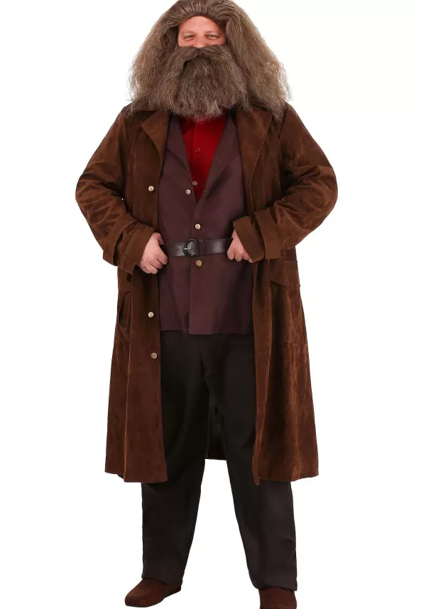New Deluxe Plus Size Harry Potter Hagrid Costume For Men Men'S Costumes