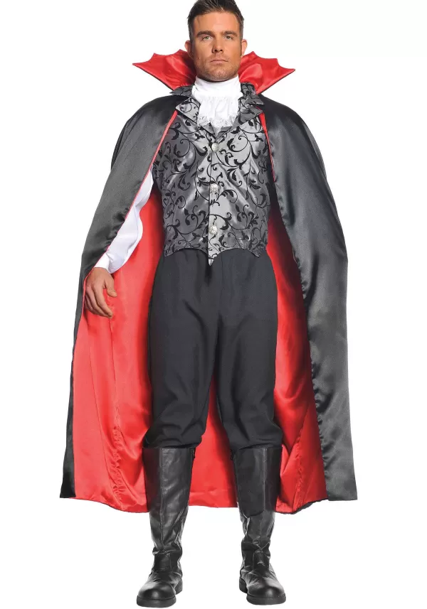 Cheap Deluxe Vampire Cape For Adults Capes