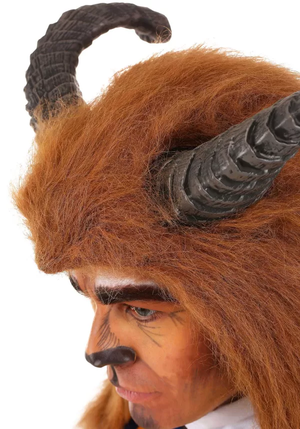 New Disney Beast Costume Hood With Horns Hats