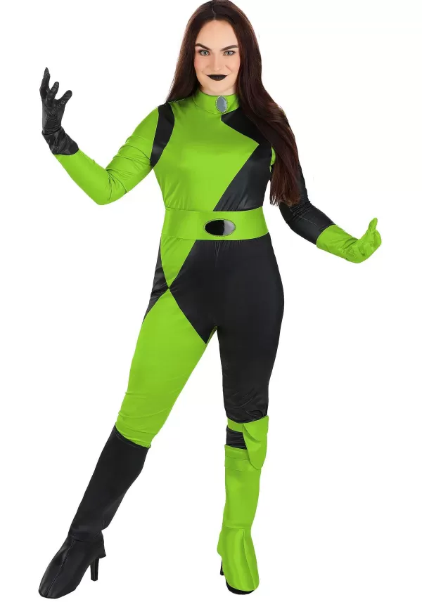 Hot Disney Kim Possible Animated Series Women'S Shego Costume Women'S Costumes