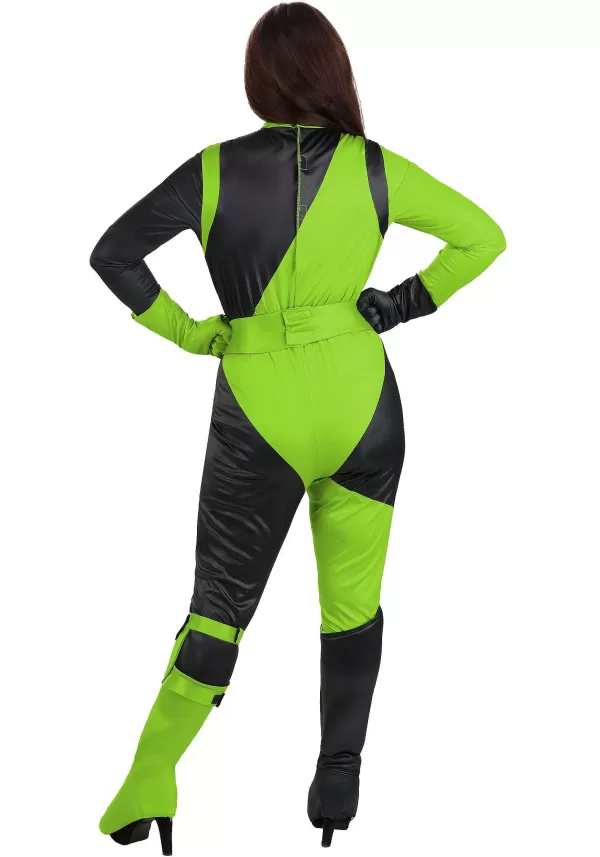 Hot Disney Kim Possible Animated Series Women'S Shego Costume Women'S Costumes