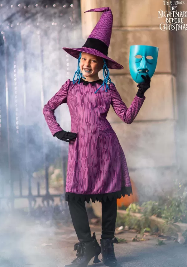 Hot Disney Nightmare Before Christmas Shock Costume For Girls Girl Costumes