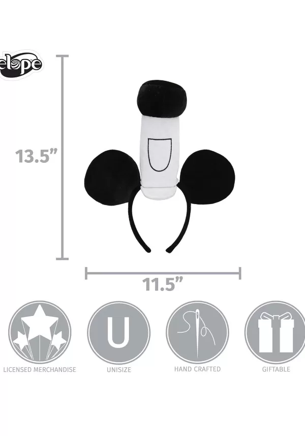 Hot Disney Steamboat Willie Vintage Costume Headband Headbands
