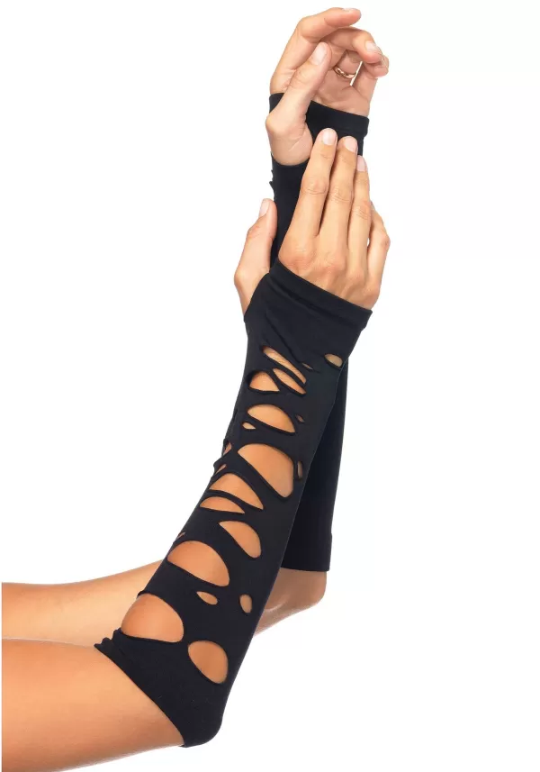 Best Distressed Arm Warmer Gloves