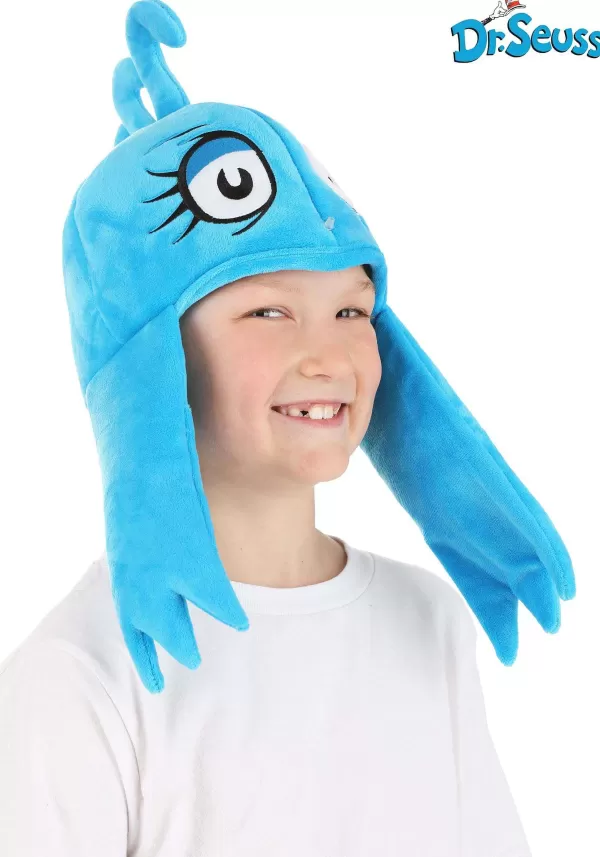 New Dr. Seuss Blue Fish Sprazy Costume Accessory Hat Hats