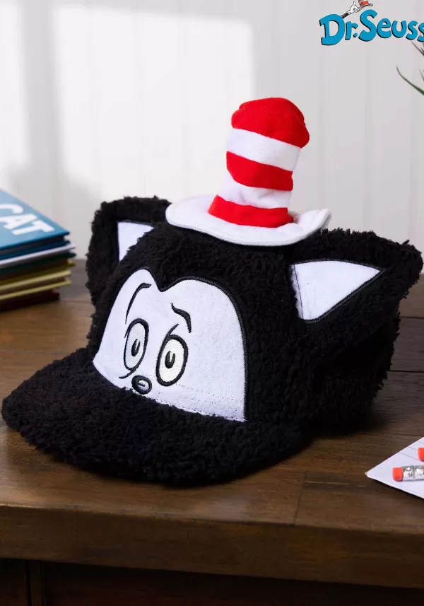 Best Sale Dr. Seuss Cat In The Hat Fuzzy Adult Cap Hats