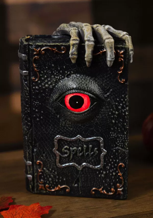 Cheap Dragon Eye Spell Book 10 Inch Animated Decoration Animatronics