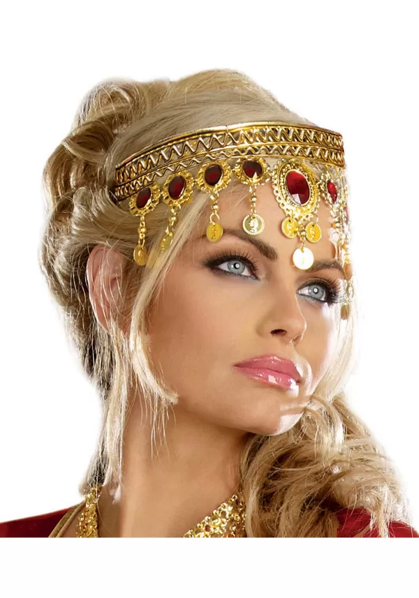 Best Dripping Rubies Headpiece For Women Costume Jewelry