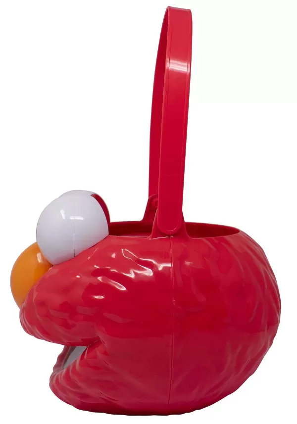 Best Elmo Plastic Trick 'R Treat Pail Trick Or Treat Bags / Pails