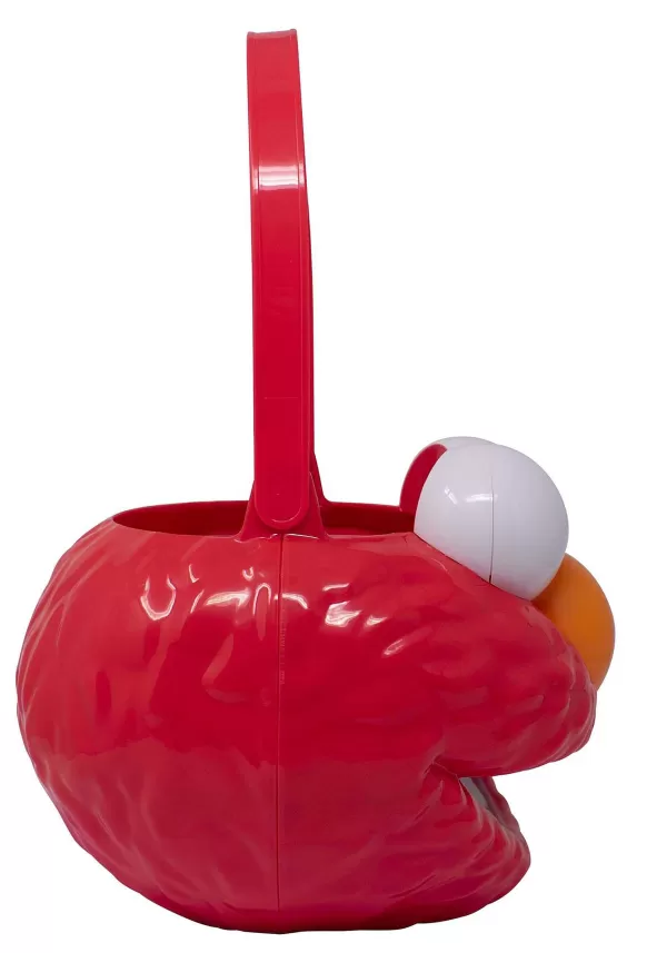 Best Elmo Plastic Trick 'R Treat Pail Trick Or Treat Bags / Pails