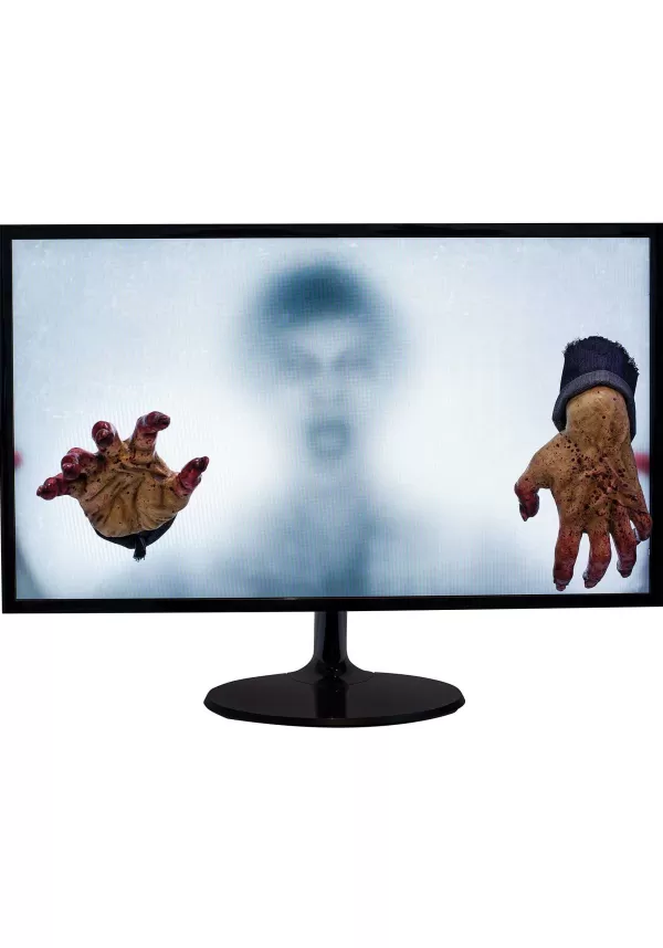 Online Emerging Zombie Hand Decoration Halloween Props