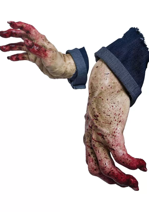 Online Emerging Zombie Hand Decoration Halloween Props