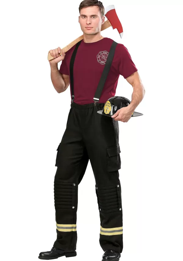 Hot Fire Captain Men'S Costume Men'S Costumes