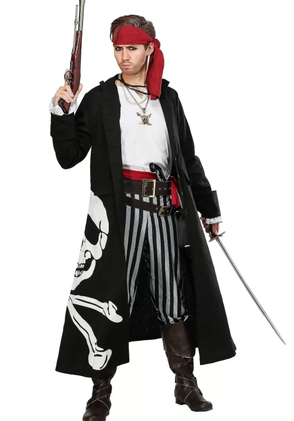 Flash Sale Flag Captain Pirate Men'S Costume Men'S Costumes