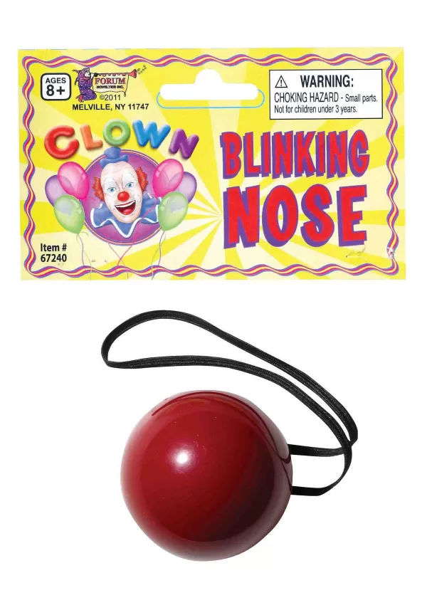 Hot Flashing Red Nose Costume Accessory Costume Jewelry