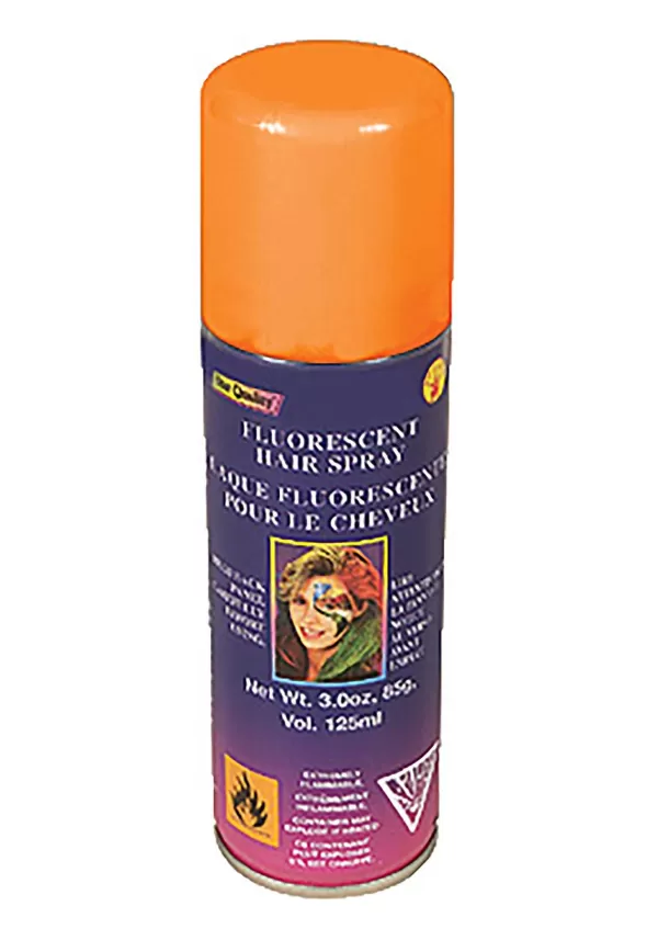 Clearance Florescent Orange Hair Spray Makeup