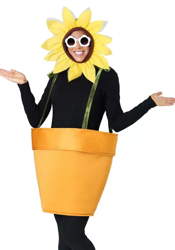 Clearance Flower Pot Adult Costume Men'S Costumes