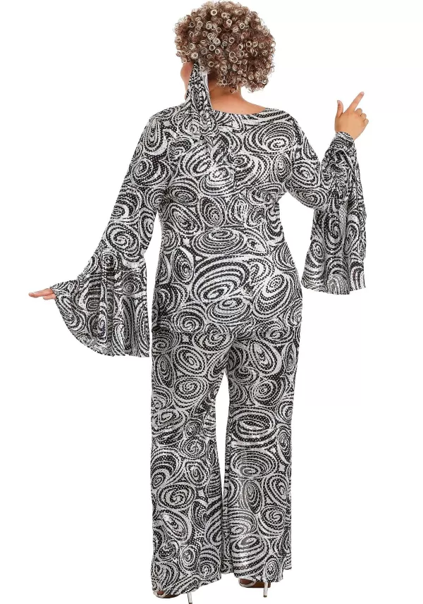 Discount Foxy Disco Lady Plus Size Women'S Costume Women'S Costumes