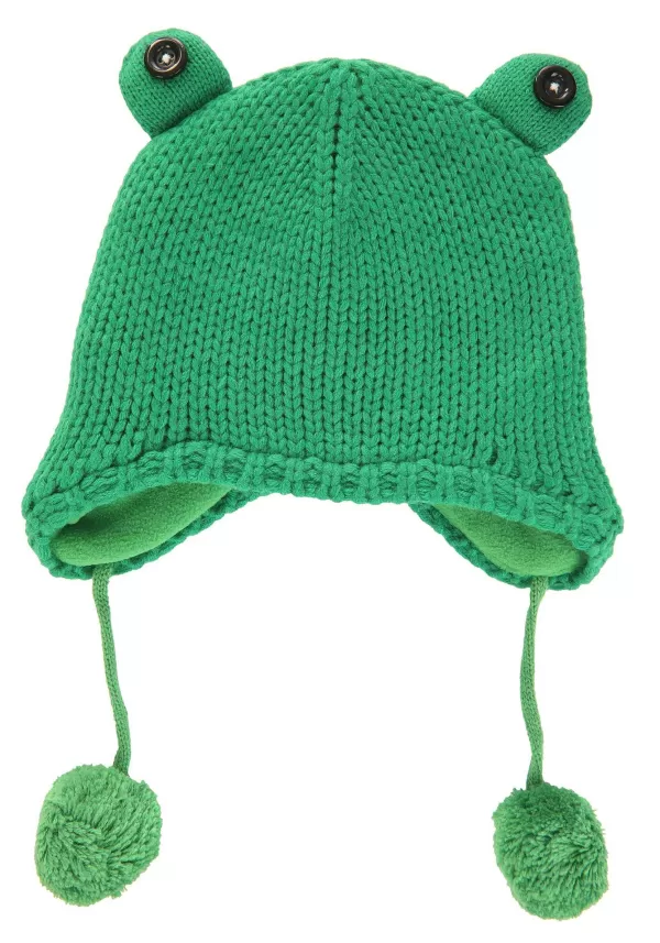 Hot Froggy Knit Winter Cap Halloween Clothes