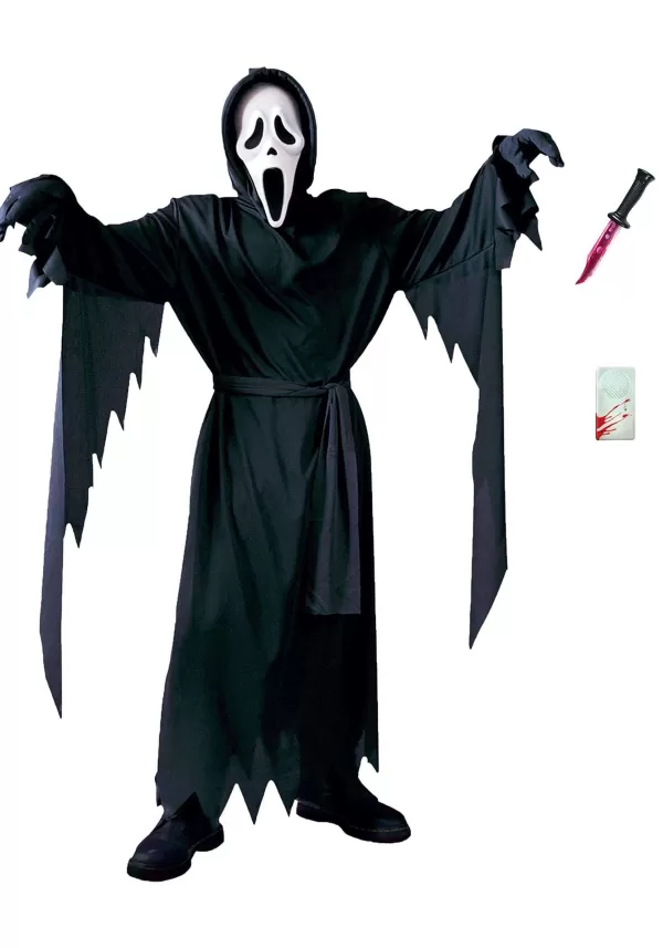 Best Sale Ghost Face Costume Set For Kids Boy Costumes