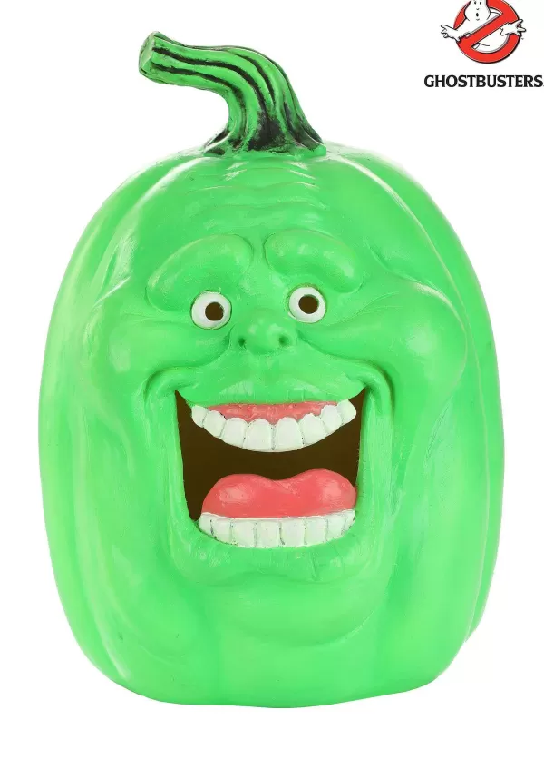 Hot Ghostbusters 10" Light Up Slimer Pumpkin Halloween Decoration Pumpkin D Cor