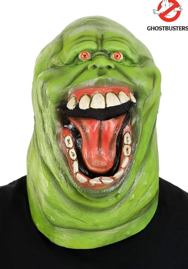 Discount Ghostbusters Slimer Costume Mask For Adults Masks