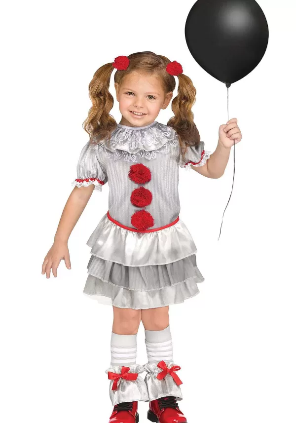 Fashion Girl'S Carnevil Clown Toddler Costume Toddler Costumes