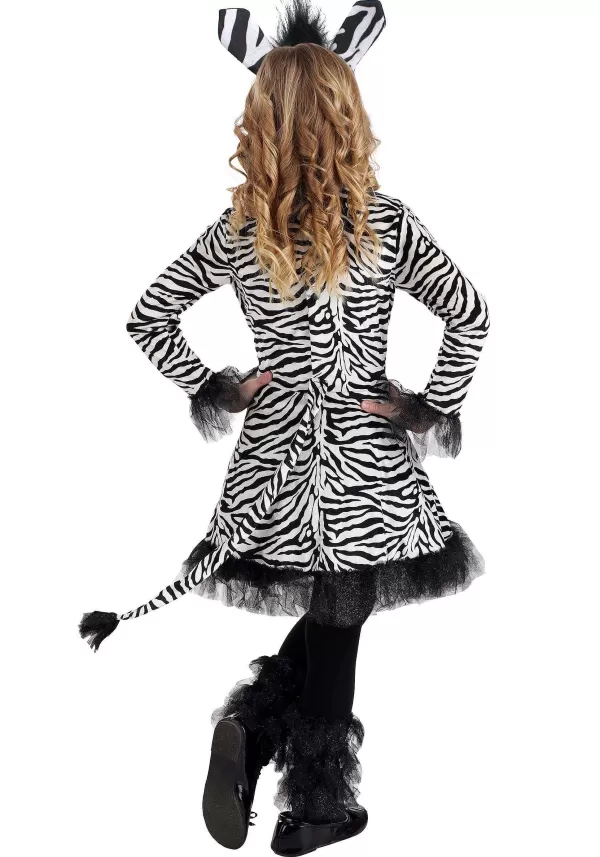 Best Sale Girl'S Dazzling Zebra Costume Dress Girl Costumes