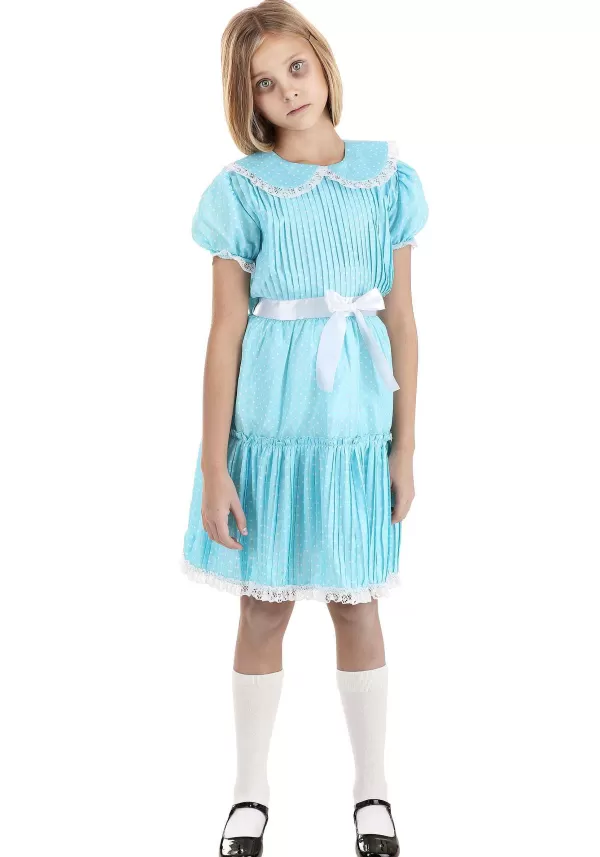Hot Girl'S Deluxe Creepy Twin Sister Costume Dress Girl Costumes