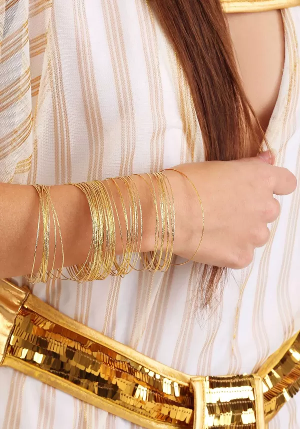 Flash Sale Gold Bangles Costume Jewelry