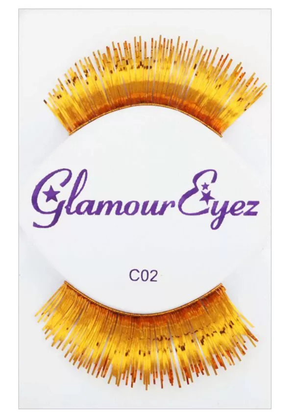 Sale Gold Glamour Eyez Eyelashes Makeup