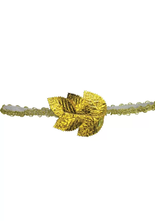 Shop Gold Leaf Roman Headband Costume Jewelry