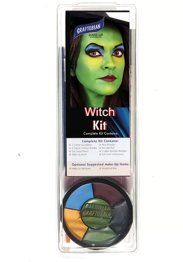 Shop Graftobian Deluxe Witch Make Up Kit Makeup