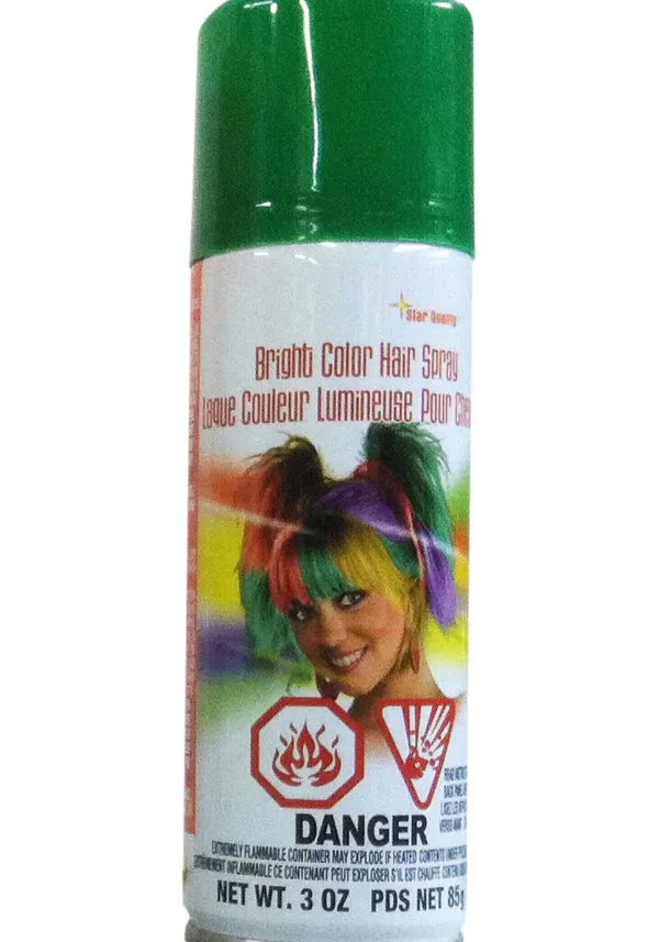 Flash Sale Green Hair Spray Makeup