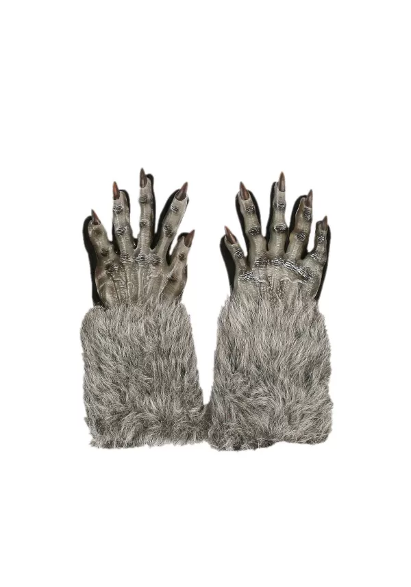 Best Sale Grey Werewolf Costume Gloves Gloves