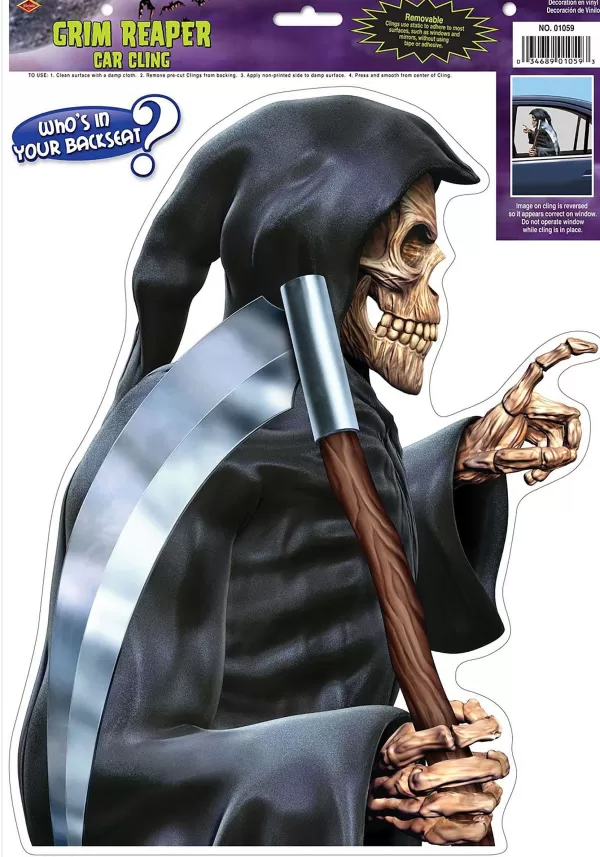 Best Grim Reaper Car Cling Accessory Door Decorations